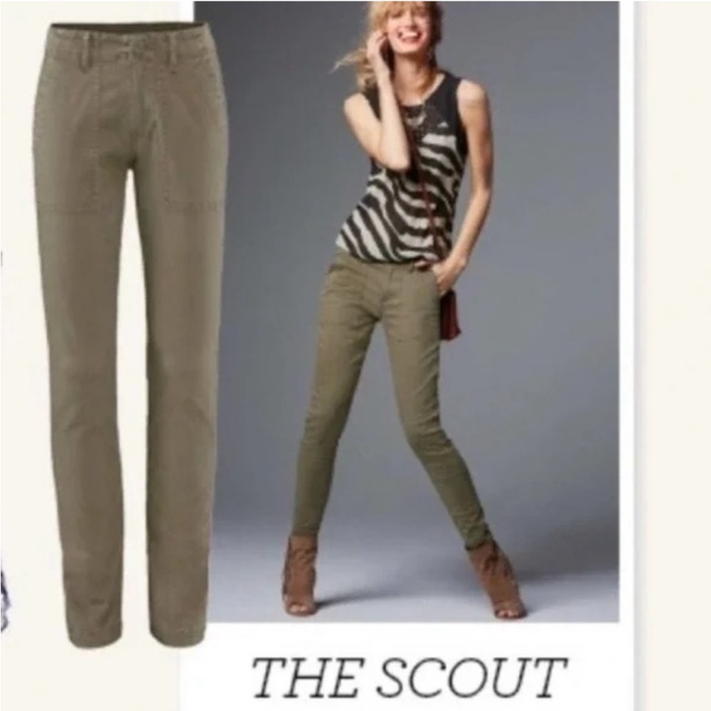 Cabi 3199 Womens Pants size 8 The Scout Stretch Tapered Chino